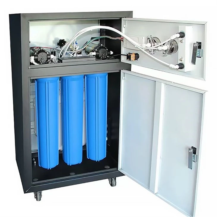 Five Level Filtration Commercial Reverse Osmosis Water Vending Machine